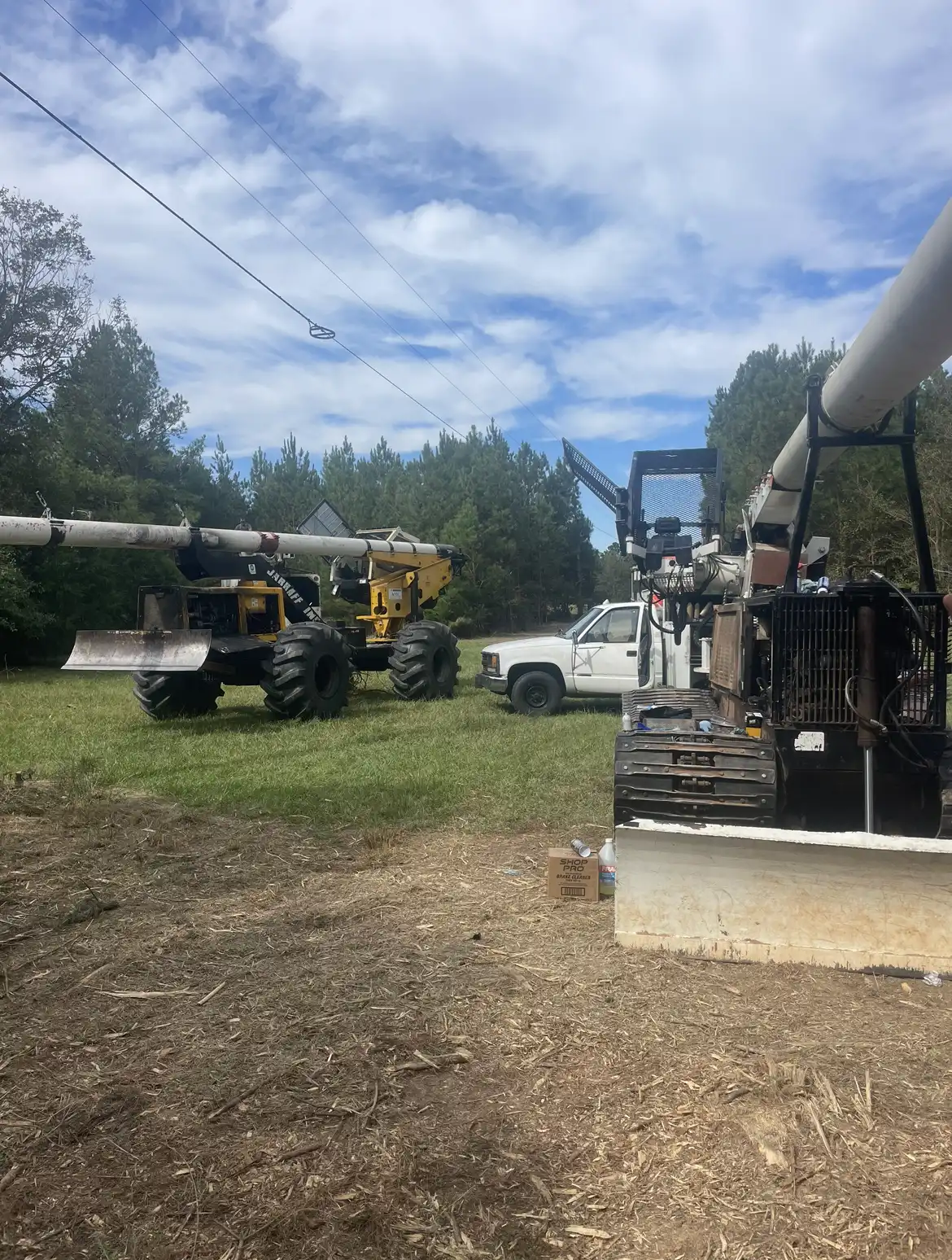 Diesel Equipment Tree Trimmer trucks.